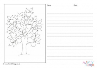 Apple Tree Story Paper