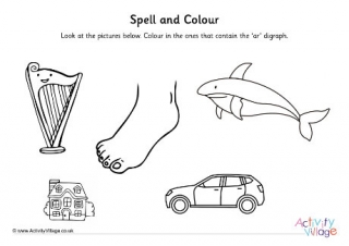 Ar Digraph Spell And Colour