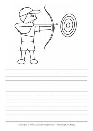 Archery Story Paper
