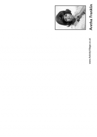 Aretha Franklin Booklet
