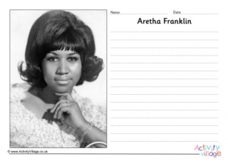 Aretha Franklin Story Paper 2
