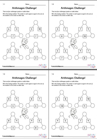 Arithmagons Pack 1