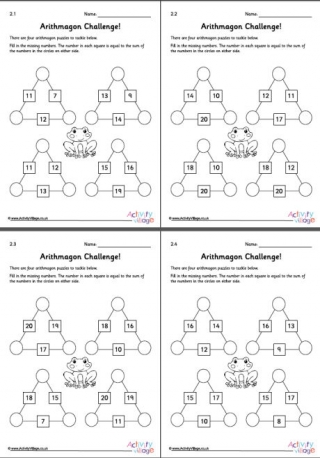 Arithmagons Pack 2