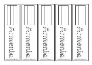 Armenia Bookmarks