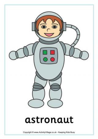 Astronaut Poster