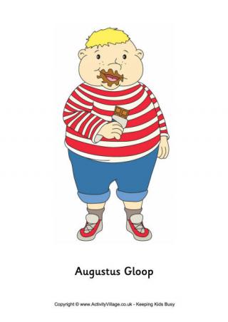 Augustus Gloop Poster