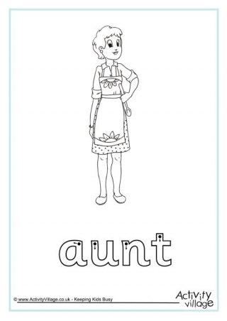 Aunt Finger Tracing