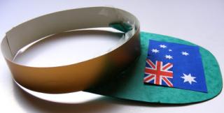 Australia Day Sun Visor