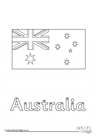 Australia Finger Tracing