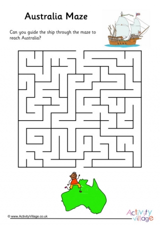 Australia Maze