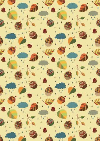 Autumn Scrapbook Paper