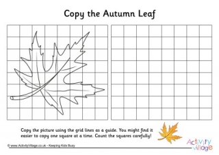 Autumn Leaf Grid Copy