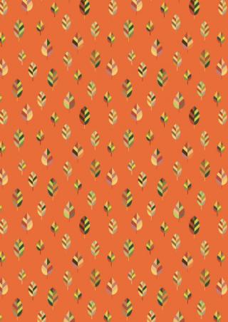 Autumn Leaf Scrapbook Paper