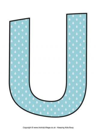 Autumn Letter U 1