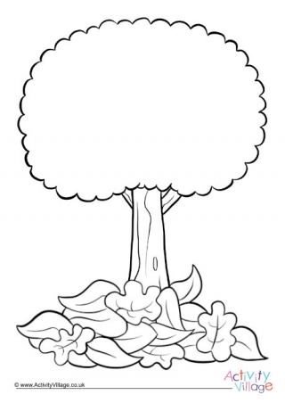 Autumn Colouring Pages