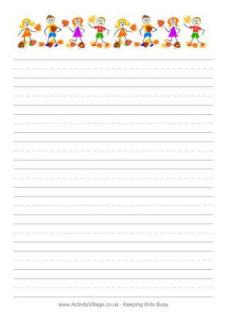 Autumn Writing Paper