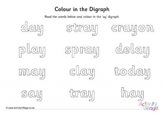 Ay Digraph Colour In