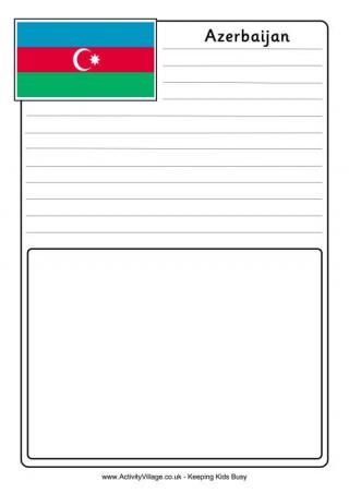 Azerbaijan Notebooking Page