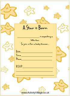 Baby Shower Invitations