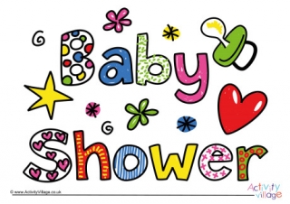 Baby Shower Poster