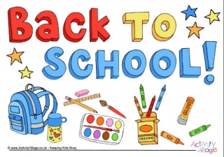 Back to School Poster 2