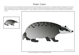 Badger Jigsaw 2