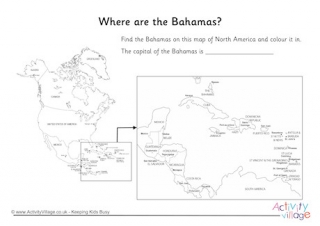 Bahamas Location Worksheet