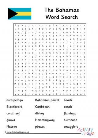 Bahamas Word Search