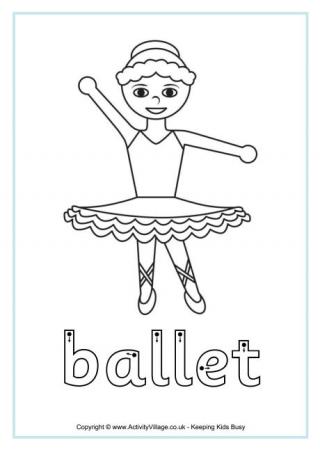 Ballet Finger Tracing