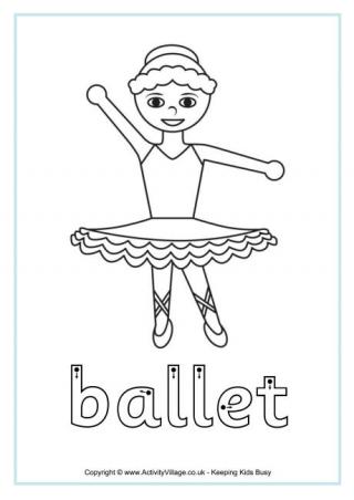 Ballet Finger Tracing