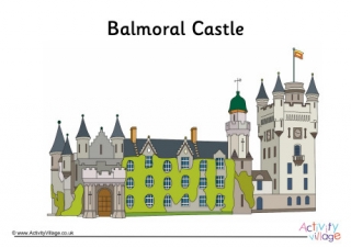 Balmoral Castle Poster