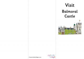 Balmoral Castle Tourist Leaflet