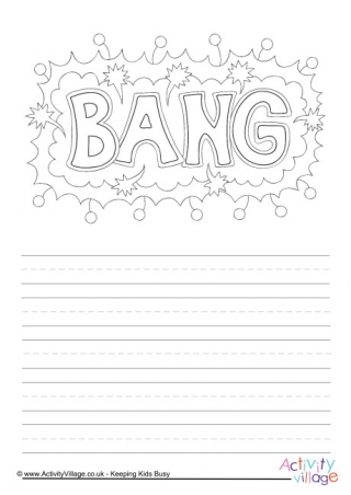 Bang Story Paper