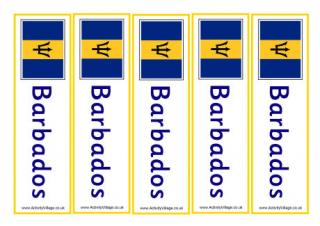 Barbados Bookmarks