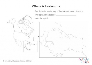 Barbados Location Worksheet