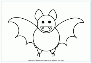 1040  Cute Bat Coloring Pages  Best HD