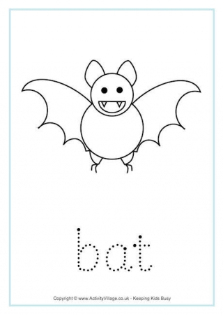 Bat Word Tracing