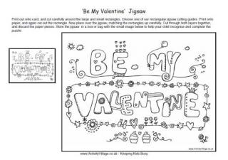 Be My Valentine Jigsaw