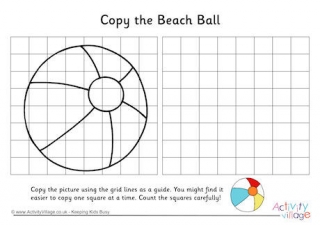Beach Ball Grid Copy