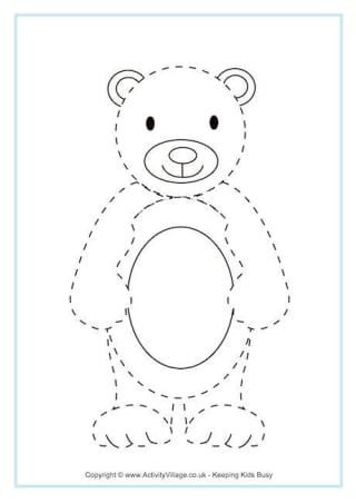 Bear Tracing Page