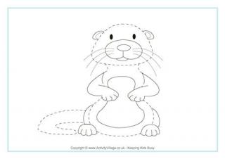 Beaver Tracing Picture