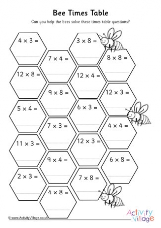 Times Tables Worksheets