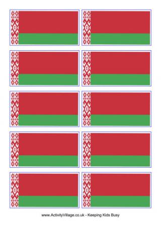 Belarus Flag Printable