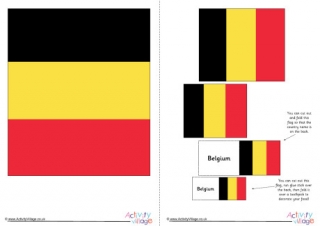 Belgium Flag Printable