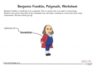 Benjamin Franklin Polymath Worksheet