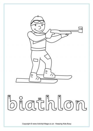 Biathlon Finger Tracing