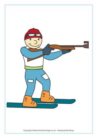 Biathlon Poster