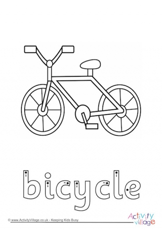 Bicycle Finger Tracing