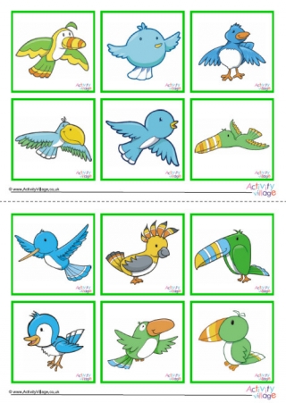 Bird Game Cards