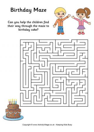 Birthday Maze 3